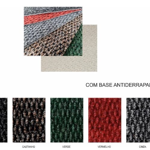 Tapete Rolo Alcatifa com base