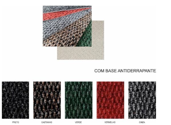 Tapete Rolo Alcatifa com base